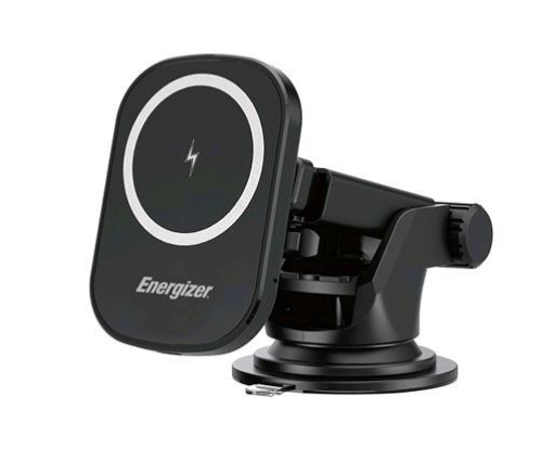 ENERGIZER CAR CHARGING WIRELESS MAGSAFE PER iPHONE -IN 1 x USB-C OUT 5W, 7.5W, 10W & 15W NERO